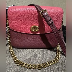 Coach Cassie Crossbody 19 in color block